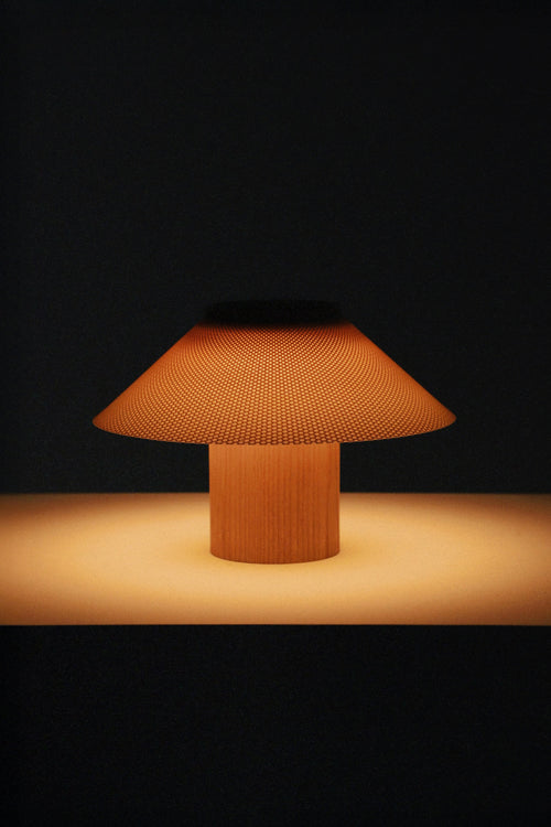The Dappled Lamp - Light Ash Wood