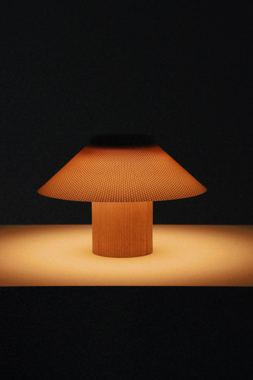 The Dappled Lamp - Light Ash Wood