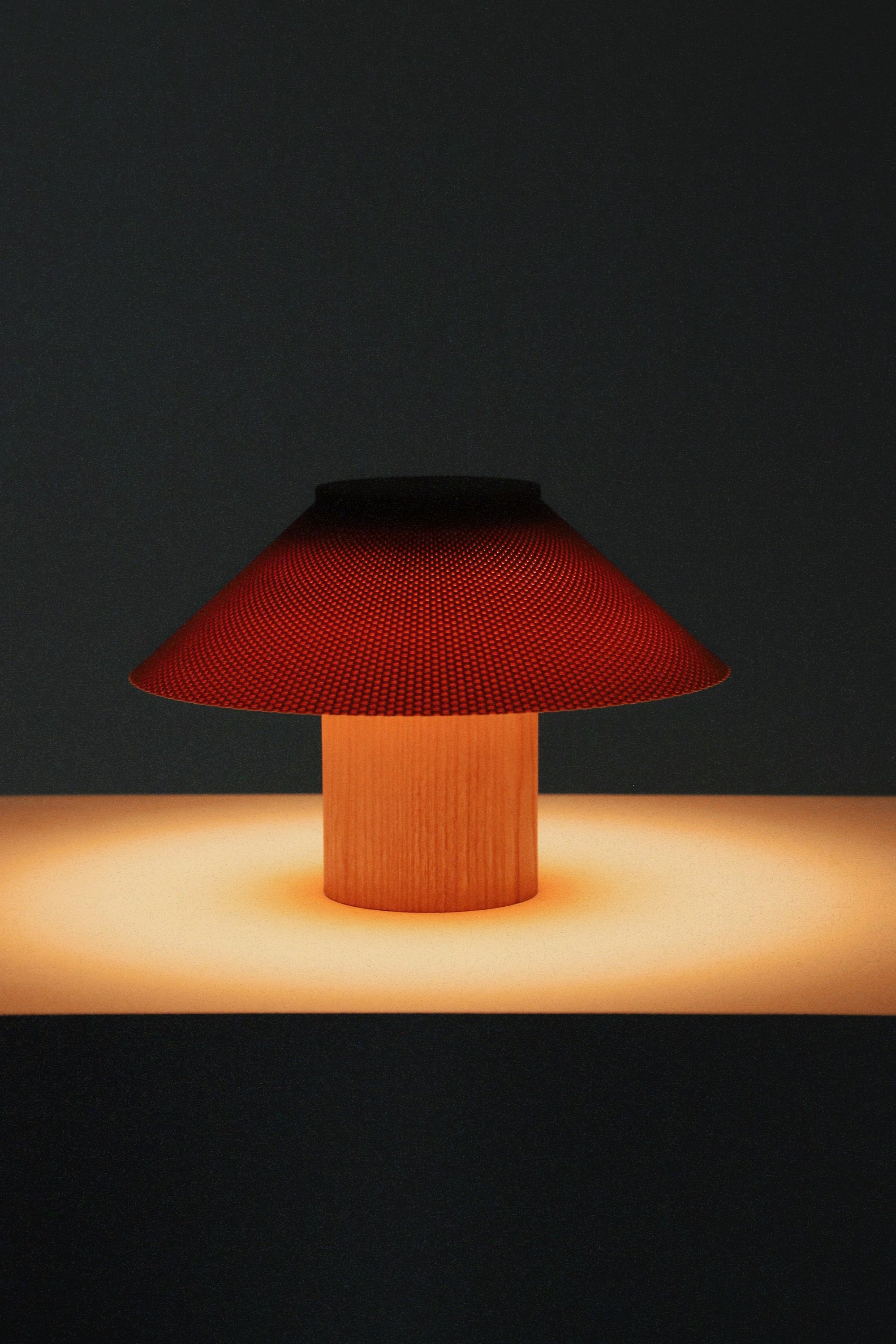 The Dappled Lamp - Light Ash Wood