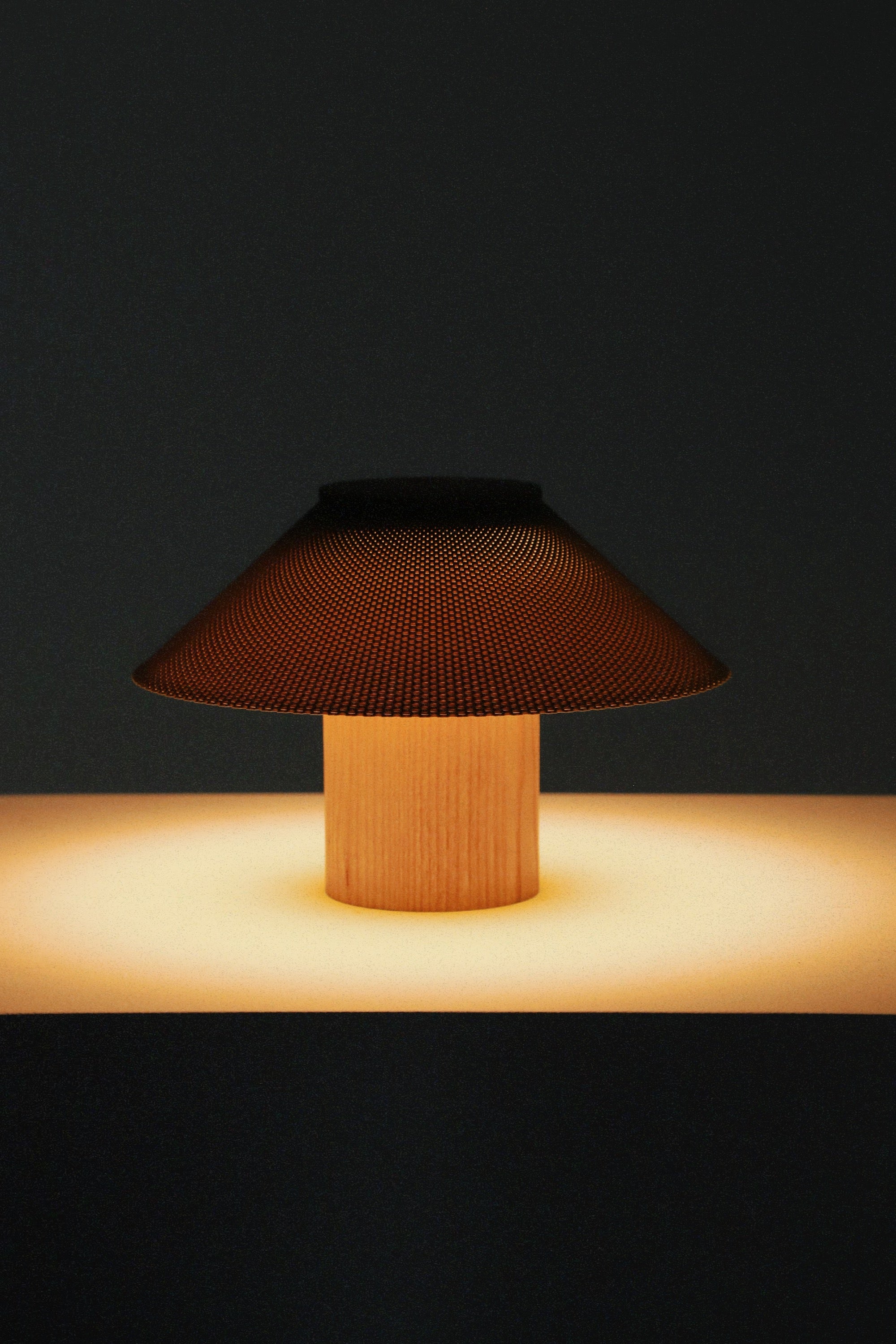 The Dappled Lamp - Light Ash Wood
